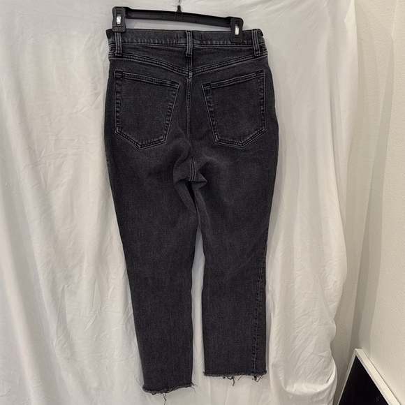 Abercrombie & Fitch Ultra High Rise 90s Slim Straight Jean Crossover Curve Love - Picture 4 of 4